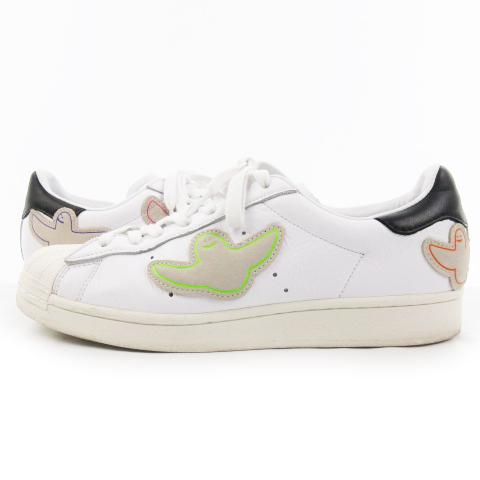 中古 アディダス Adidas スニーカー Superstar スーパースター マーク ゴンザレス Fw8029 Us10 28 0ｃｍ 白 ホワイト 靴 の通販はau Pay マーケット ブランド古着のベクトル