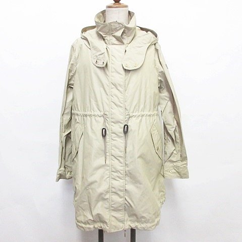中古 未使用品 タトラス Tatras コート モッズコート ライナー付き フード ジップアップ ダウンベスト Vネック 3way ベージュ 2の通販はau Pay マーケット ブランド古着のベクトル