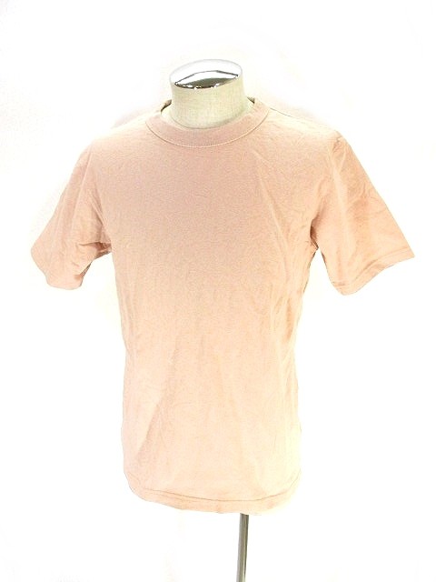 中古 ユニクロ Uniqlo Tシャツ カットソー 半袖 丸首 無地 S ピンク メンズの通販はau Pay マーケット ブランド古着のベクトル