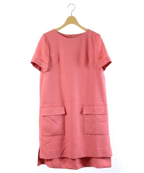 中古 ダイアグラム グレースコンチネンタル ワンピース 膝丈 半袖 Iライン ピンク 36 レディースの通販はau Pay マーケット ブランド古着のベクトル