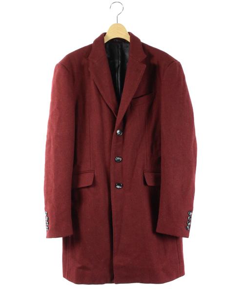 中古 ジャックローズ Jackrose Luv Maison コート チェスター ロング ウール 赤 ボルドー 48 Dk43 メンズの通販はau Pay マーケット ブランド古着のベクトル