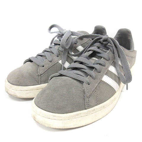 中古 アディダス Adidas Campus キャンパス スニーカー スエード ロゴ 23cm グレー Bz0085 Sr レディースの通販はau Pay マーケット ブランド古着のベクトル