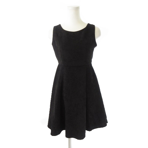 中古 ティティー コー Titty Co ワンピース ミニ ノースリーブ リボン S 黒 ブラック Yh10 レディースの通販はau Pay マーケット ブランド古着のベクトル