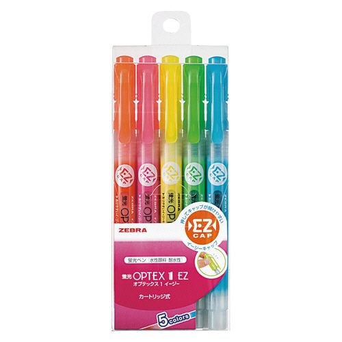 他サイト： 蛍光オプテックス1 EZ 5色セット 1パックの商品画像