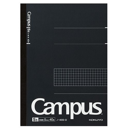 他サイト： キャンパスノート セミB5 5mm方眼罫 40枚 1冊の商品画像