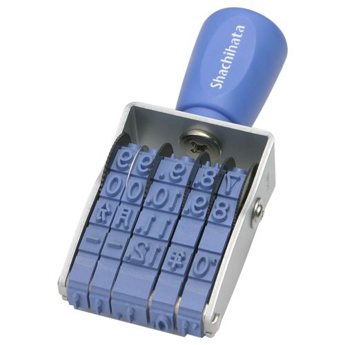 他サイト： 回転ゴム印 エルゴグリップ 欧文日付 2号 ゴシック体 1個の商品画像