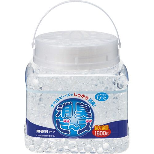 他サイト： アクアリフレ 消臭ビーズ 無香料 超大容量 1800g 1個の商品画像