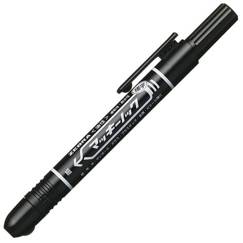 他サイト： 油性マーカー マッキーノック 細字 黒 1本の商品画像