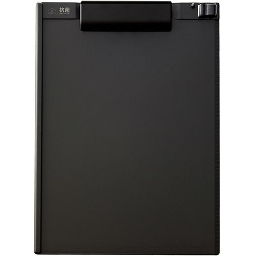 他サイト： 抗菌クリップボード A4タテ ブラック 1枚の商品画像