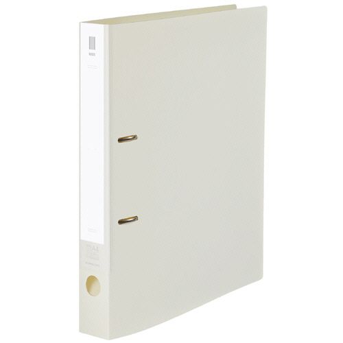 他サイト： リングファイルNEOS A4 2穴 330枚収容 リング径35mm 背幅42mm オフホワイト 1冊の商品画像