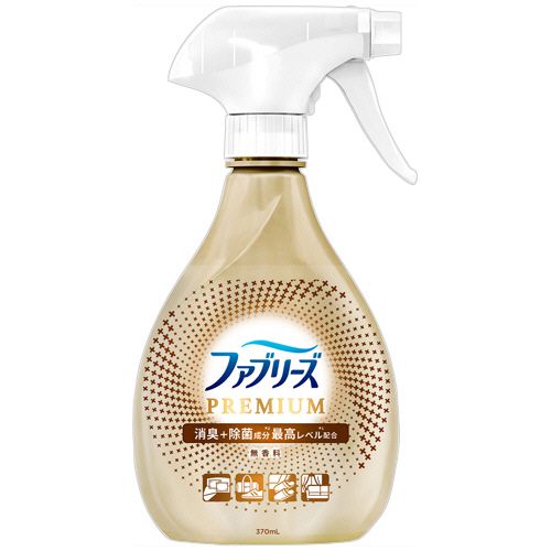 他サイト： ファブリーズW除菌+消臭プレミアム 無香料 本体 370mL 1本の商品画像