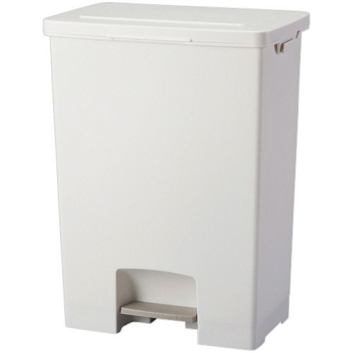 他サイト： 【送料無料】【個人宅届け不可】【法人(会社・企業)様限定】エバン ペダルペール 45L ワイド ホワイト 1台【イージャ...の商品画像