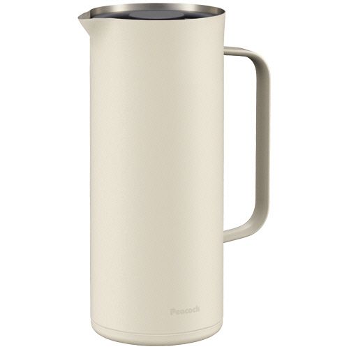 他サイト： 【送料無料】【個人宅届け不可】【法人(会社・企業)様限定】ピーコック リビングポット ステンレス 1L ホワイト 1台【...の商品画像