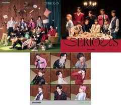  初回/[CD]/Snow Man/【特典付】SERIOUS [DVD付初回盤A・B+通常盤] [3形態一括購入セット]/NEO