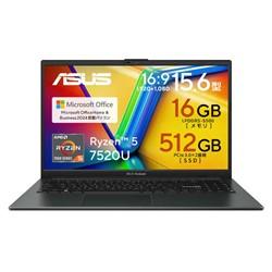 他サイト： 【新品/在庫あり】ASUS Vivobook Go 15 E1504FA-R5165BWS ミックスブラック 15.6インチ Rの商品画像