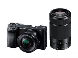 他サイト： 【新品/在庫あり】SONY α6400 ILCE-6400Y (B) ダブルズームレンズキット ブラック ミラーレス一眼カメラ の商品画像