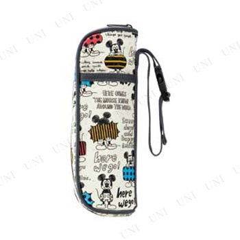 他サイト： ミッキー スケッチB 不織布ほ乳瓶ポーチ 【 ディズニー グッズ ベビー用品 赤ちゃん キッズ こども用 キャラクターグッズ おの商品画像