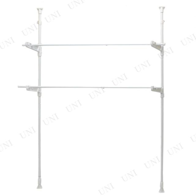 他サイト： アイリスオーヤマ 窓枠物干し MW-260NR 【 物干し台 室内 洗濯物干し 屋内 もの干し ものほし 物干しラック 洗濯用品の商品画像