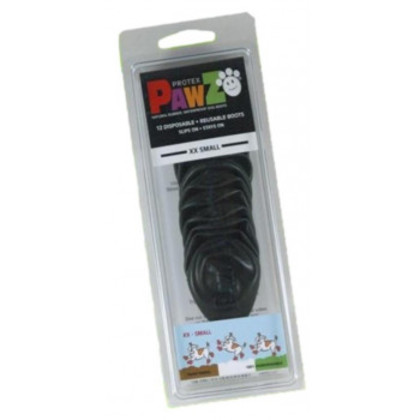 他サイト： 正規輸入品 アメリカ Pawz Dog Boots社製 ポウズ ラバー・ドッグ・ブーツ XXS Black PZBLKXX |bの商品画像