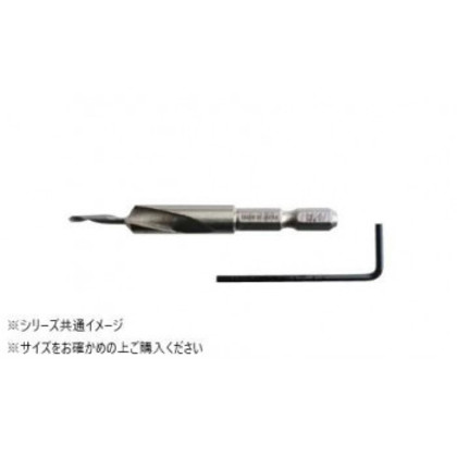 他サイト： スターエム 皿取錐(普通鋼)メッキ仕上げ 3×8 58S-3080 |b03の商品画像