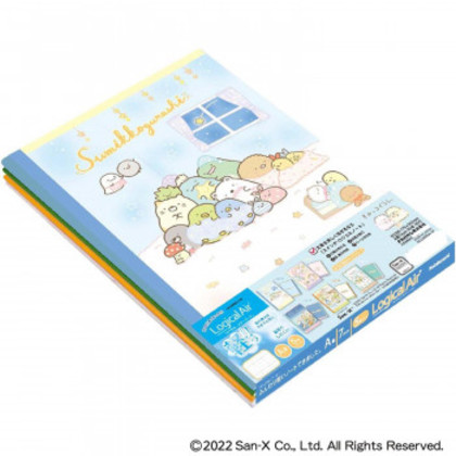 他サイト： ナカバヤシ ロジカルエアー セミB5 すみっコ おとまり&キャンプ 5P NCLB505A-5P |b03の商品画像