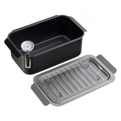 他サイト： ポコフリット IH対応角型揚げ鍋(温度計・アミ付) RB-2701 1026485 |b03の商品画像