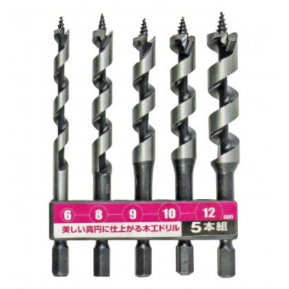 他サイト： コンヨ SUN UP 木工ドリルビット 5本組 26487 |b03の商品画像