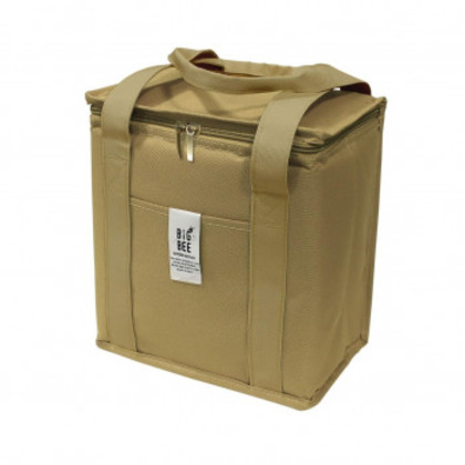 他サイト： オカトー BigBee BOX型クーラーランチバッグ  サンドベージュ |b03の商品画像