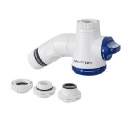 他サイト： グリーンライフ シャワー付蛇口コネクター   混合水栓用(二又タイプ) SJC-03 |b03の商品画像