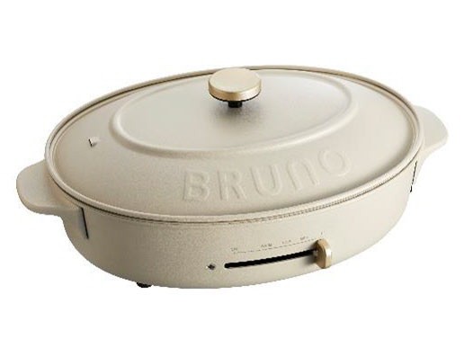 他サイト： BRUNO ホットプレート BRUNO crassy+ BOE053-GRG [グレージュ]の商品画像