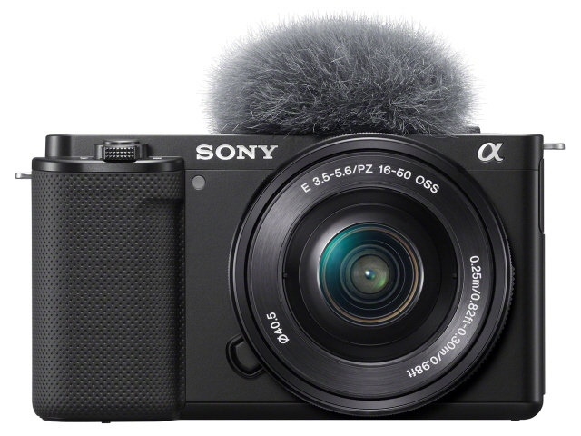 他サイト： SONY デジタル一眼カメラ VLOGCAM ZV-E10L パワーズームレンズキット [ブラック]の商品画像