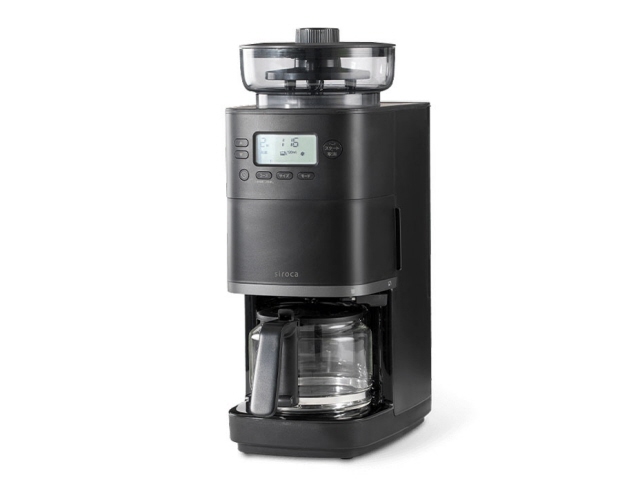 他サイト： シロカ コーヒーメーカー カフェばこPRO CM-6C261K [ブラック]の商品画像