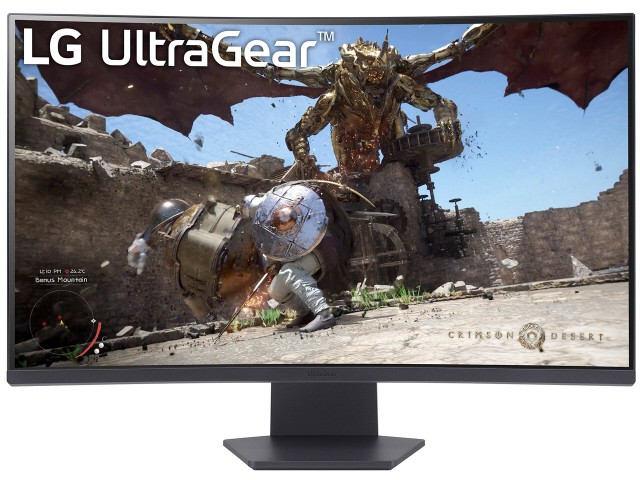 他サイト： LGエレクトロニクス PCモニター・液晶ディスプレイ LG UltraGear 32GS60QC-B [31.5インチ]の商品画像