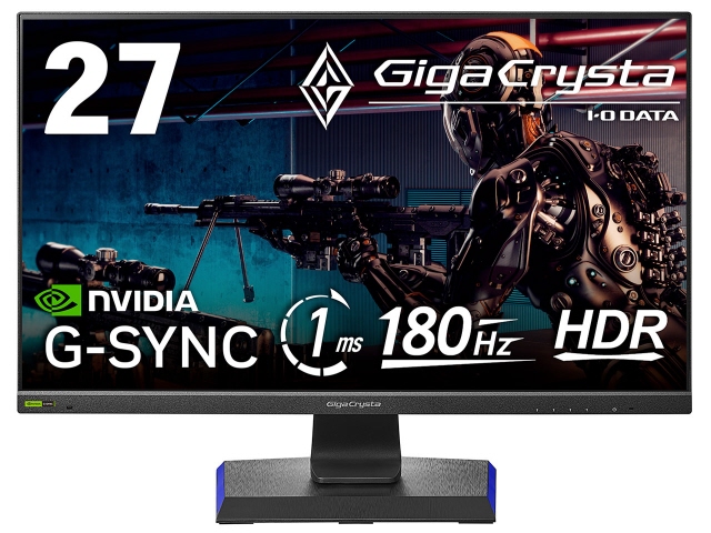 他サイト： IODATA PCモニター・液晶ディスプレイ GigaCrysta EX-GD271JD [27インチ ブラック]の商品画像