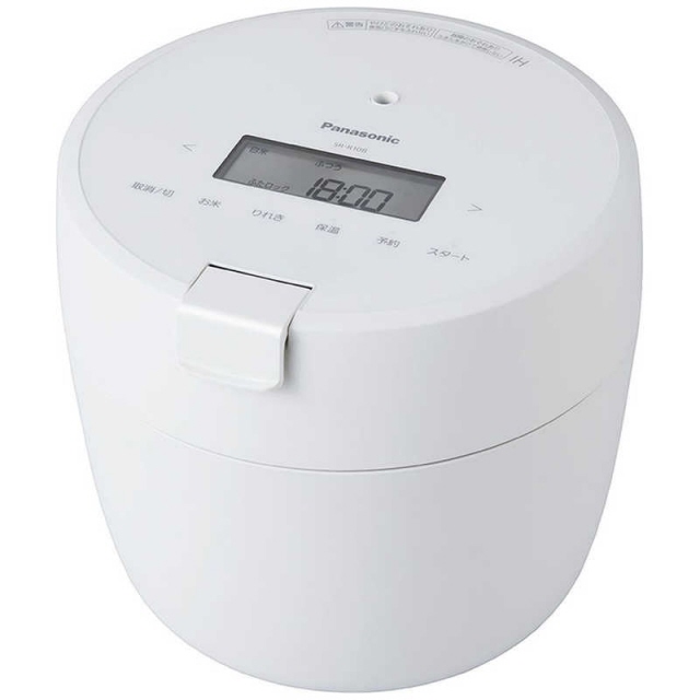 他サイト： パナソニック 炊飯器 SR-R10B-W [ホワイト]の商品画像