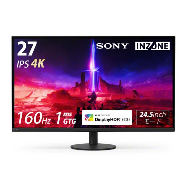 他サイト： SONY PCモニター・液晶ディスプレイ INZONE M9 II SDM-27U9M2 [27インチ]の商品画像
