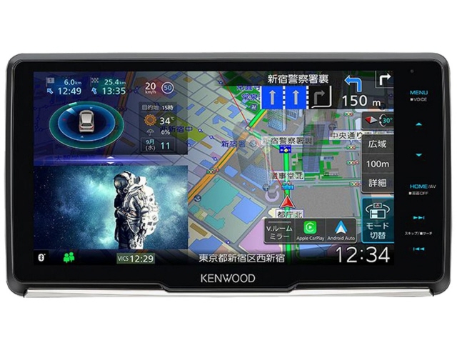 他サイト： ケンウッド カーナビ 彩速ナビ MDV-M911HDFの商品画像