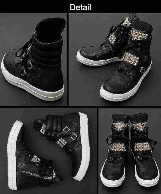 ハイカットスニーカー 厚底ハイカット 厚底スニーカー スタッズ