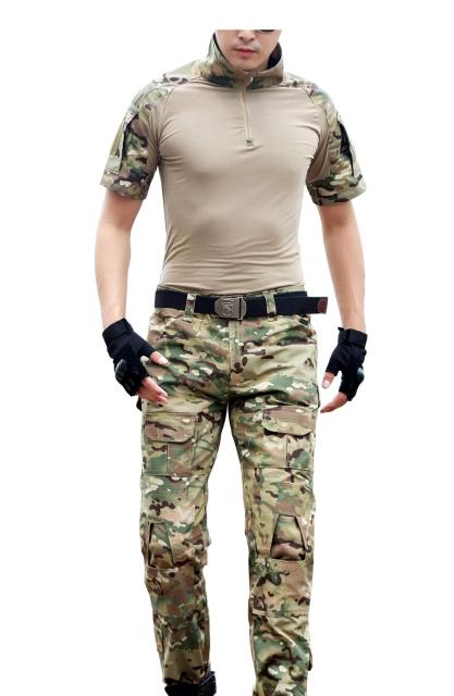 人気トレンド サバゲー迷彩服tシャツ コンバットパンツ タクティカルキャップ3点セット戦闘服上下セットメンズアウトドア半袖ズボン帽子サバイバルゲ 在庫処分特価 Carlavista Com