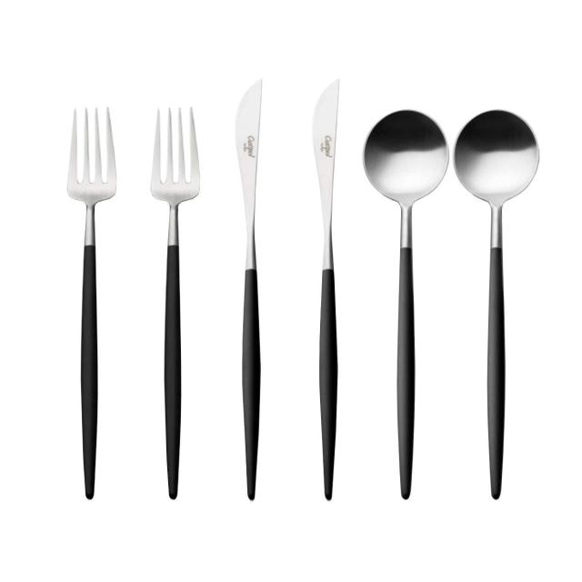 現金特価 クチポール Cutipol Goa ディナー6点セット ディナーナイフ フォーク スプーン 各2本 並行輸入品 72時間限定タイムセール Www Iacymperu Org