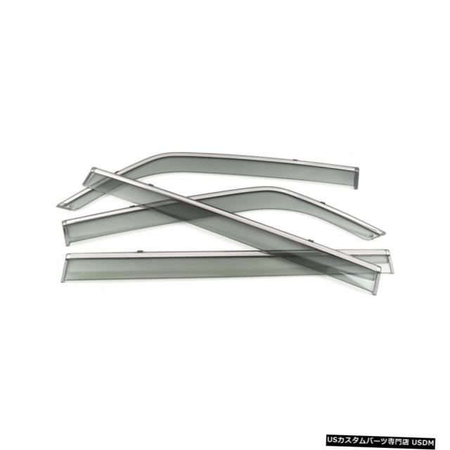 最安 輸入カーパーツ 三菱パジェロv80将軍モンテロ限定07 19ウィンドウバイザーレインサンシールドガードディフレクタートリム 国産 Bayounyc Com