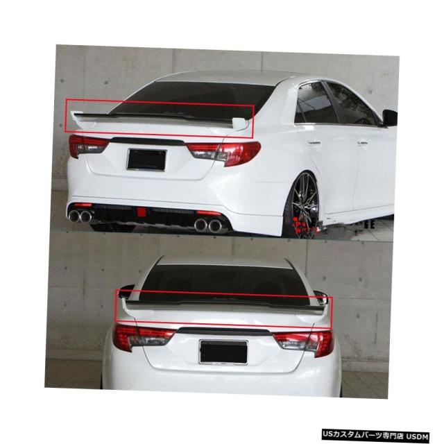 数量は多 輸入カーパーツ トヨタmarkx車スポイラーカーボンファイバーリアリップリアスポイラーreizカラースポイラー高品質テールフィン2 最安値に挑戦 Yayasankankerindonesia Org