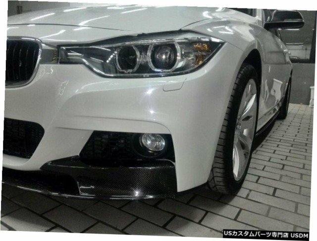 特典進呈 BMW マーケット - 海外輸入 SSショップ|商品ロットナンバー:484277148 F30 320iの335iのM-スポーツ13-18フロントバンパーリップスポイラーボディキット炭素についての通販はau PAY 大得価国産