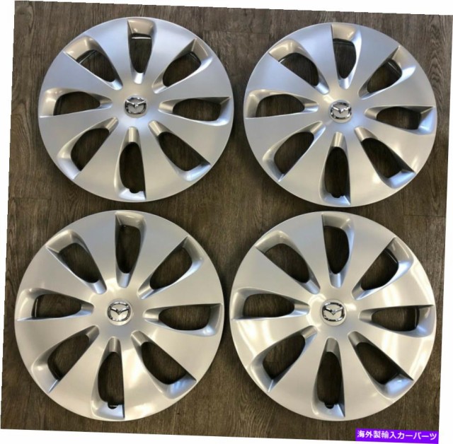 正規販売代理店 Wheel Covers Set Of 4 ハブキャップホイールカバーは全15 4のマツダスチールホイールセットに適合します Hub Cap Wheel Cover 最先端 Autoplus Com Tn