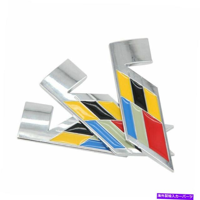 超目玉 Side Fender Grille 3倍のメタルエンブレムサイドフェンダードアバッジステッカーのためにキャデラックcts Srx Sts Vシリーズ 3x 超特価セール Icctower Mn