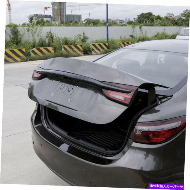 Cover Rear Trunk マツダ6セダン2019 2020のためのABSカーボンカーリアトランクリッド成形カバーの1pcs ABS Carbon Car Rear Tru
