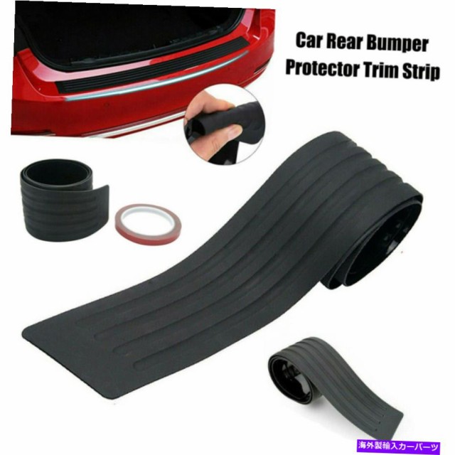 Cover Rear Trunk 2021人気新作 SALE 100%OFF ゴム車のリアバンパープロテクタートリムストリップトランクシルガードのスクラッチパッドカバー Car Rubber R