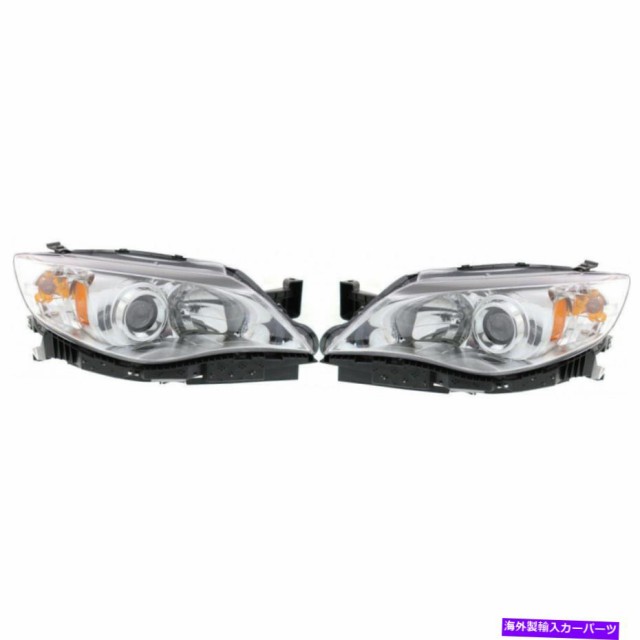 最新最全の Usヘッドライト Subaru Imperza Headlight 12 13 13 14ペアrhとlh W 電球のドットsu For Subaru Impreza Headli ヘッドライト ウインカー テールランプ Teeshirtimprime Fr