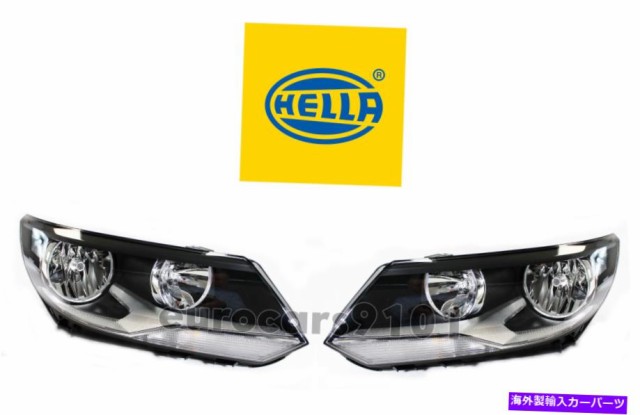 USヘッドライト 新着！フォルクスワーゲンペア左右ハロゲンヘッドライトヘラ New! Volkswagen Pair Set of Left & Right Halogen