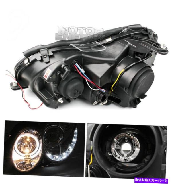 低価格 Usヘッドライト 03 09 Mercedes Be 03 09 Clk500 Cl K430 Ledプロジェクターヘッドライトclk3 Drl Halo W9 Mercedes Benz ヘッドライト ウインカー テールランプ Sutevalle Org